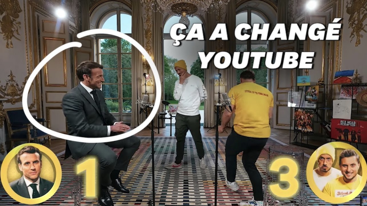 McFly et Carlito diffusent leur concours d'anecdotes avec Macron à l'Elysée