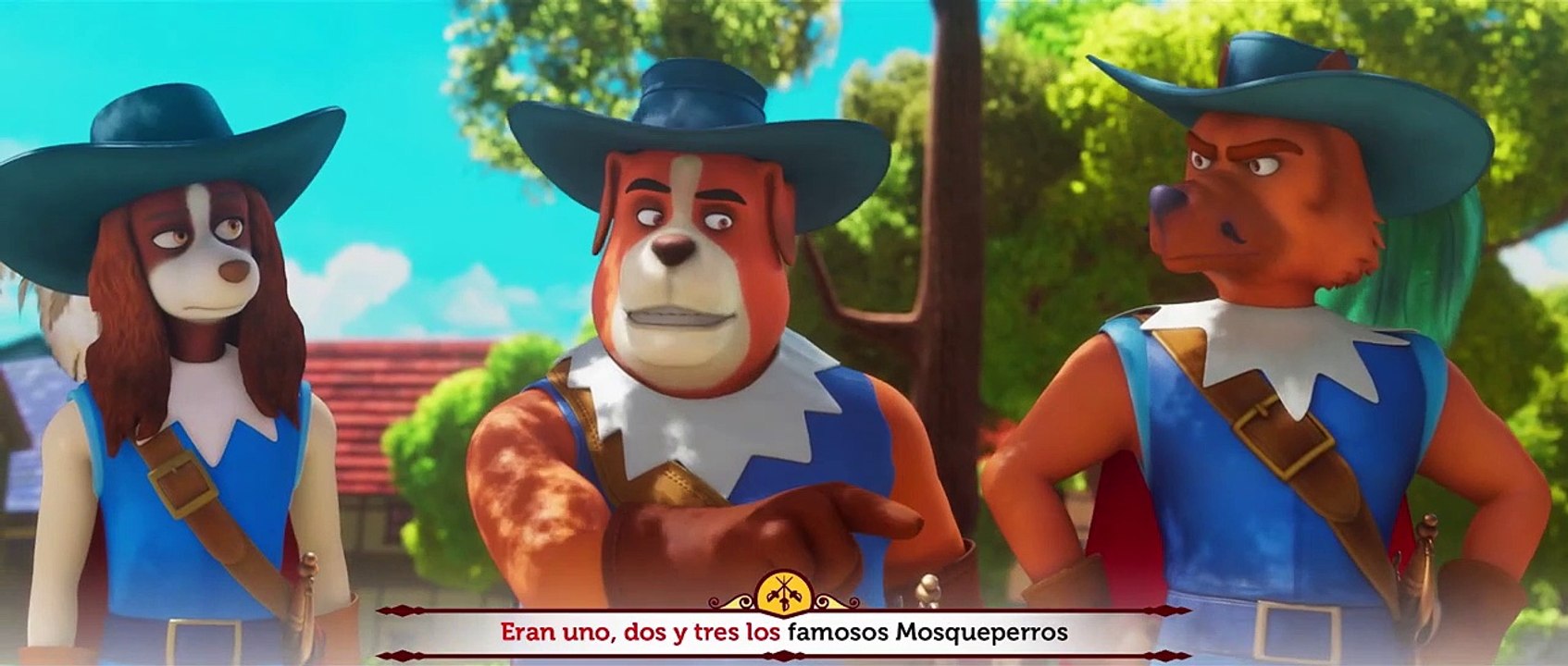 Tráiler de la película "D’Artacán y los tres Mosqueteros", dirigida por ...