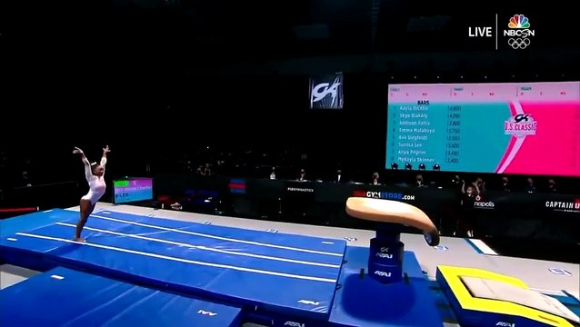 De retour à la compétition, la gymnaste Simone Biles réalise une figure inédite