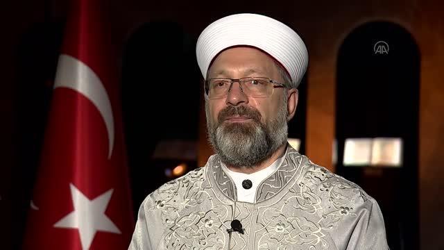 Diyanet İşleri Başkanı Erbaş: İslamofobi, içinde ırkçılık barındıran bir İslam düşmanlığıdır