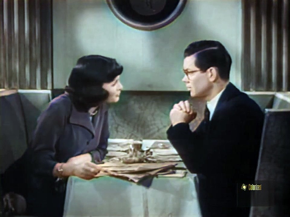 Stop Press Girl 1949 part2, Colorized,  Sally Ann Howes, Gordon Jackson, James Robertson Justice, Comedy, Sci-Fi