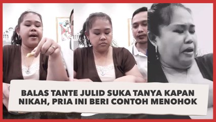 Balas Tante Julid Suka Tanya Kapan Nikah, Pria Ini Beri Contoh Menohok