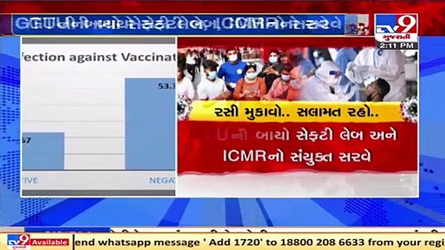 GTU's Bio safety lab and ICMR conducted a survey during second covid wave, see the results _TV9News