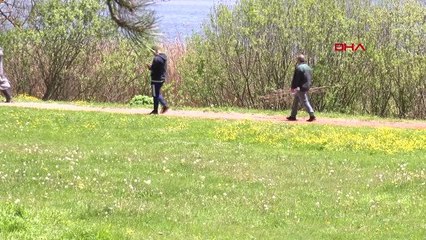 BOLU ABANT'IN KEYFİNİ OTELLERDE KALAN TATİLCİLER ÇIKARDI