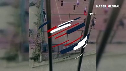 Çocukların oyununu siren sesi böyle bitirdi