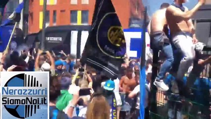 Inter-Udinese, l'arrivo del pullman