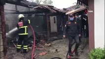 Son dakika haberleri: Amasya'da kömürlükte çıkan yangın bitişikteki evlere sıçramadan söndürüldü