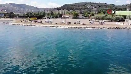 Yer: Bursa... Muhteşem manzaraya karşı bedava tatil yapıyorlar