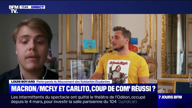 Emmanuel Macron sur YouTube: pour Louis Boyard, c'est un premier pas vers les jeunes mais aussi une stratégie électorale