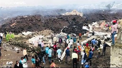 Congo : Goma épargnée par le volcan, quelques maisons détruitesen périphérie de la ville