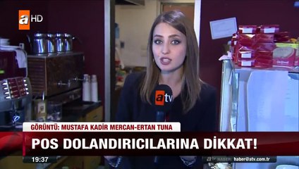 POS cihazıyla ilginç dolandırıcılık!