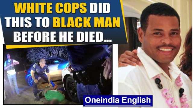 Black man tased, choked & beaten by US cops in new video before death| Ronald Greene| Oneindia News