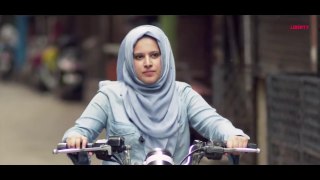Muslim Girl Biker under Hijab