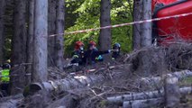Accidente mortal en los Alpes italianos: 13 muertos y dos heridos al caer una telecabina