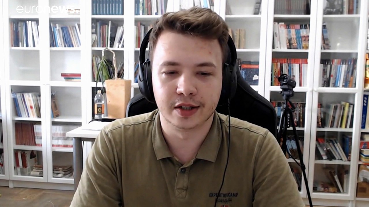 Bielorrusia detiene al periodista y activista Roman Protasevich en una rocambolesca operación
