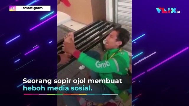 Ojol Ini Nangis-Nangis Sambil Meringis Kesakitan! Kenapa?