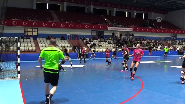 KASTAMONU - Hentbol: Kadınlar Türkiye Kupası