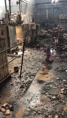 Usine Takamul food : Les images de l'incendie