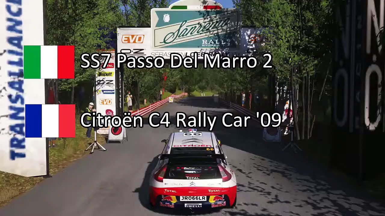 Italie SS7 - Passo Del Marro 2 - Citroën C4 Rally Car '09
