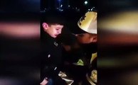 'Polis amcam üşüyor' diye ağlayan çocuk!