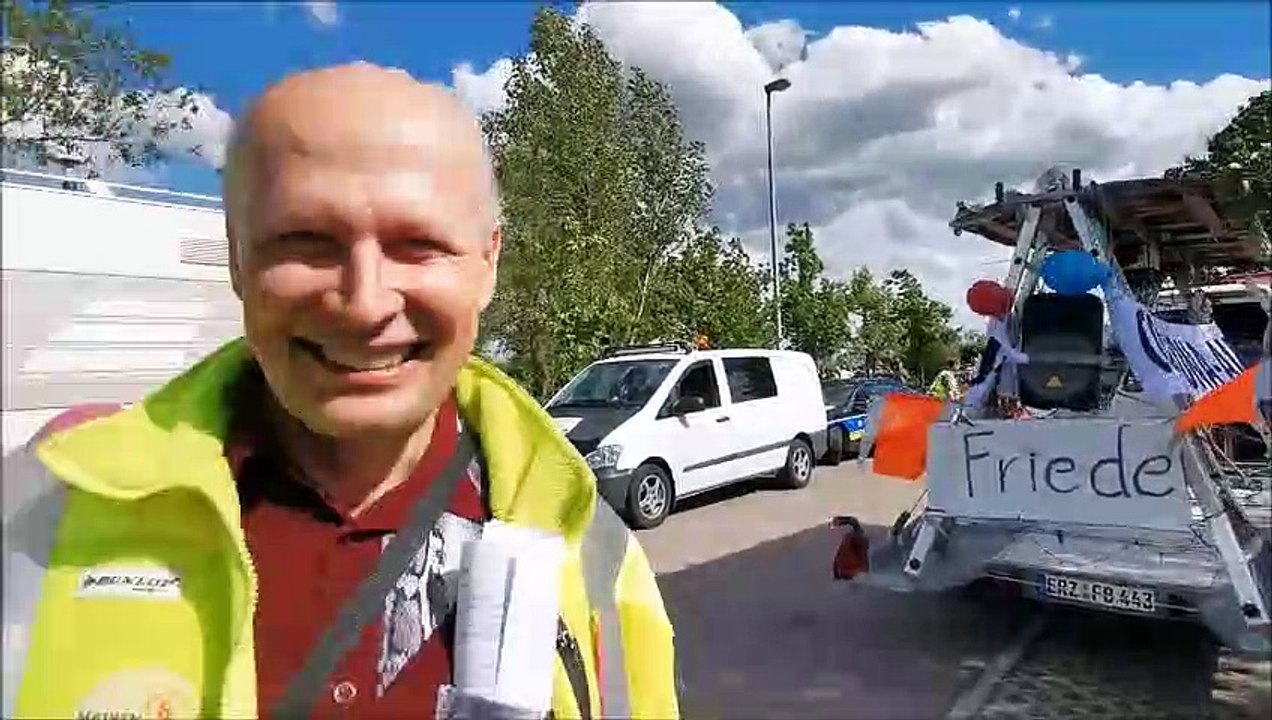 #AUTOKORSO SÜD - #BERLIN, 21 05 2021 - Die Fahrt von Herzberg (Elster) über Jüterbog und Trebbin nach Berlin