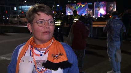 Los italianos celebran el triunfo de Maneskin en el Festival de Eurovisión