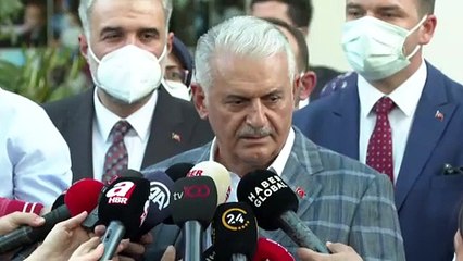 İSTANBUL - AK Parti Genel Başkanvekili Binali Yıldırım'dan açıklama