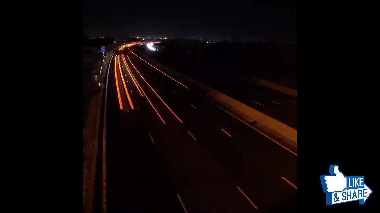 Buzzy Road in Mumbai with Music with Night Life and Night Lights4k video| HD VIDEOS