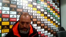Nuno says last goodbye to Wolves after Utd defeat