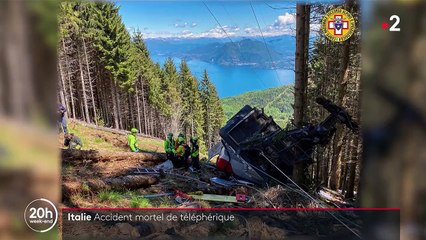 Italie : 13 personnes ont perdu la vie dans la chute d'une cabine téléphérique