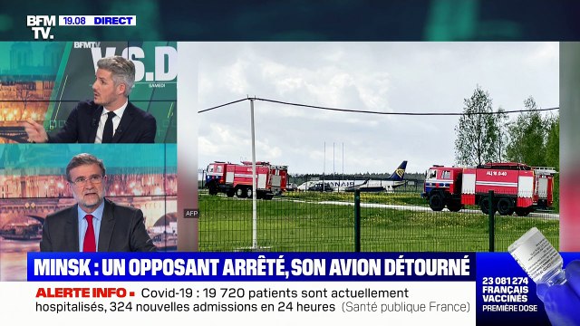 Avion détourné au Bélarus: l'Europe s'indigne - 23/05