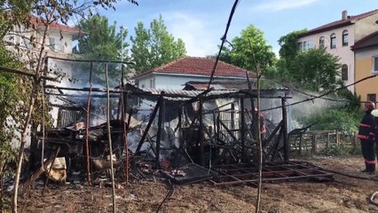 SAKARYA - Depoda çıkan yangının sıçradığı binadaki çift yaralandı