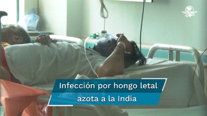 India detecta casi 9 mil casos de hongo letal en pacientes con Covid-19