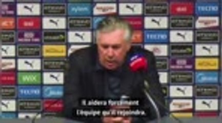 38e j. - Ancelotti : "Agüero est un attaquant fantastique"