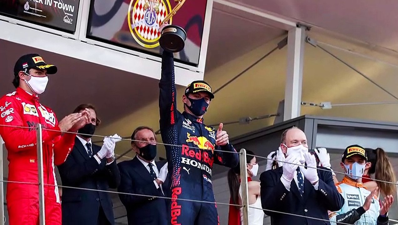 Ферстаппен выиграл Гран-при Монако