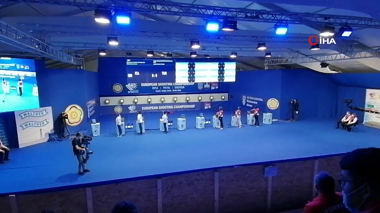 Tüm Dallar Avrupa Şampiyonası'nda gümüş madalya Türkiye'nin