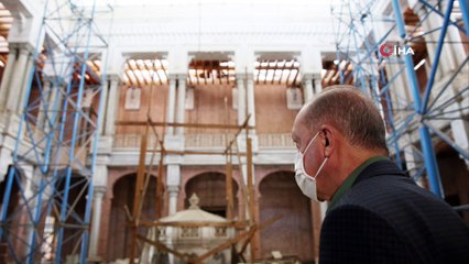 Cumhurbaşkanı Erdoğan, İstanbul’da çeşitli yerlerde incelemelerde bulundu