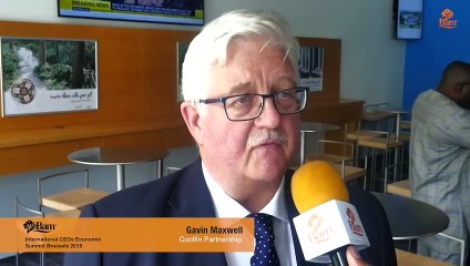 International CEOs Economic Summit Brussels Gavin MAXWELL Coolfin Partnership