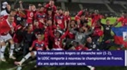 Ligue 1 - Dix ans après, Lille ramène la coupe à la maison