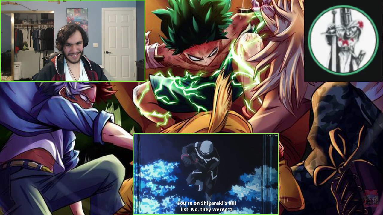 MHA 3x7 REACTION