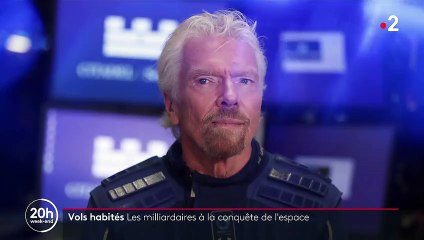 Espace : Richard Branson rejoint la course des milliardaires