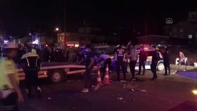 Son dakika haberi: Alkollü sürücü kontrol noktasında biri polis 3 kişinin yaralanmasına neden oldu