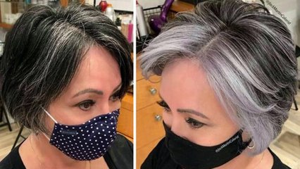 11 Prima e Dopo per i Capelli Corti delle Donne