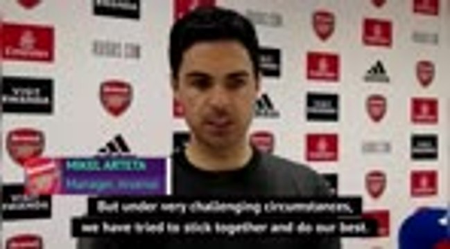 Arteta ends season feeling sad as Arsenal end 25 years in Europe