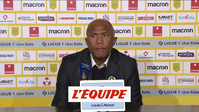 Kombouaré : « Le barrage, c'est une autre histoire » - Foot - L1 - Nantes