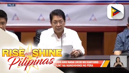 Pekeng FB accoun ni Bello, nanghihingi ng donasyon para umano sa kanyang community pantry