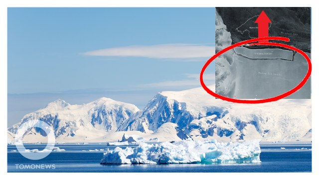 南極冰棚崩離 形成世上最大的冰山