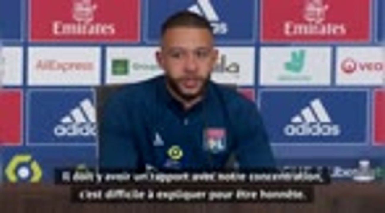 38e j. - Depay : "On s'est tiré une balle dans le pied, comme d'habitude"