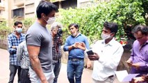 Young Boy Cries & Old Lady Touches Sonu Sood's Feet As He Provides Instant Job & Help