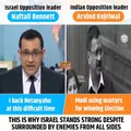 Difference between India's opposition and Israel's opposition